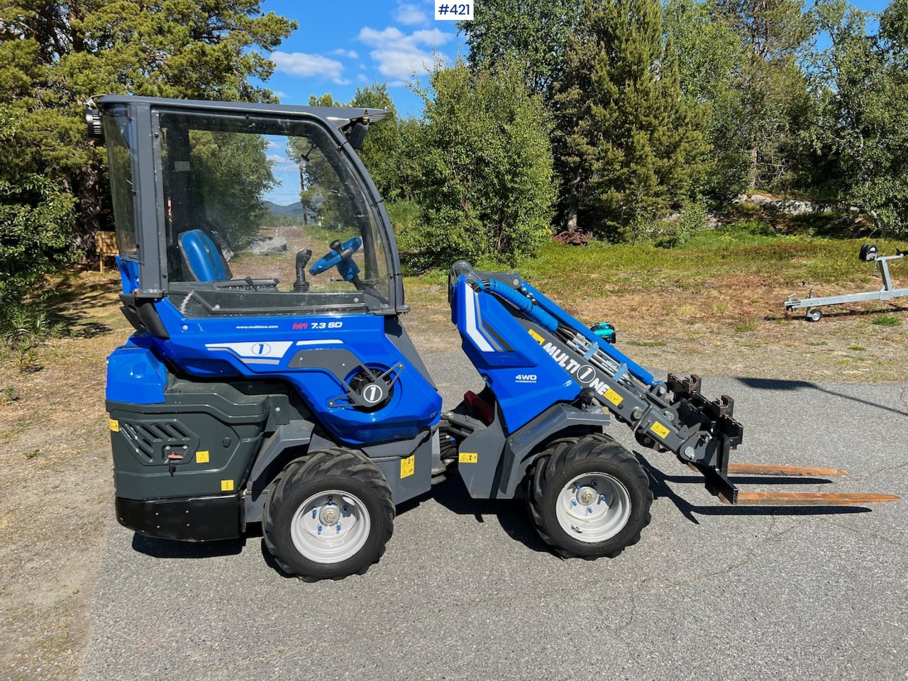 2016 Multione M1 7.3SD w/ 2 drawers and pallet fork - Villás targonca: 1 kép. 2016 Multione M1 7.3SD w/ 2 drawers and pallet fork - Villás targonca: 1 kép.