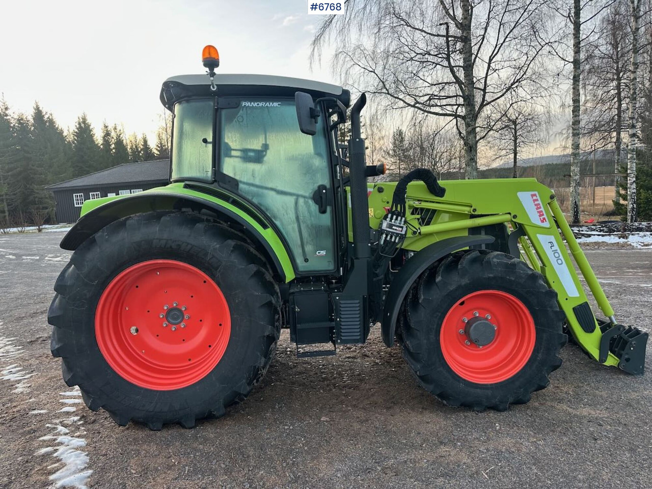 Traktor 2017 Claas Arion 440 4x4 tractor w/ front loader, GPS setup and good tires. Low hours!: 6 kép.