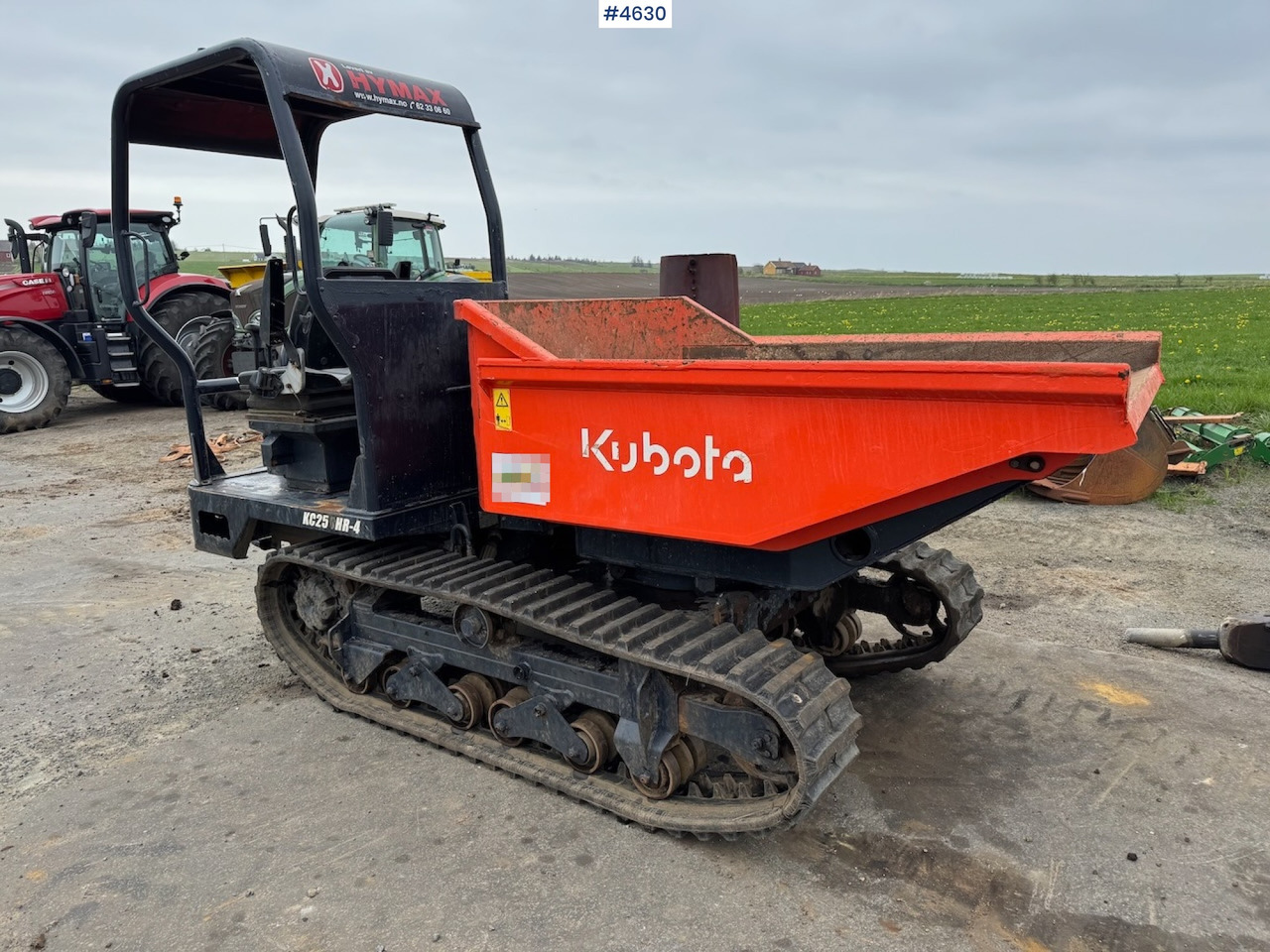 2017 Kubota KC250HR-4 - Lánctalpas dömper: 1 kép. 2017 Kubota KC250HR-4 - Lánctalpas dömper: 1 kép.