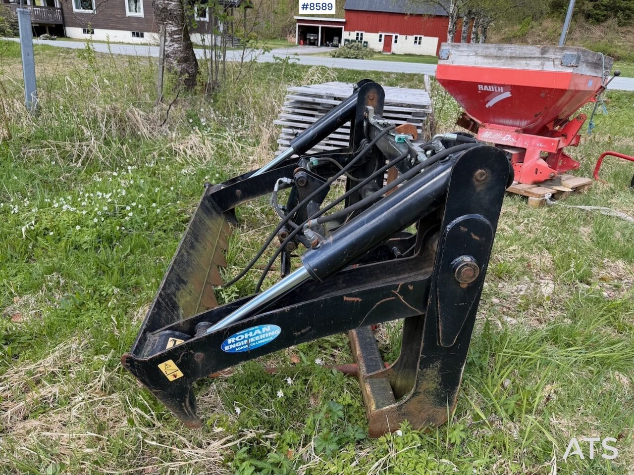 2017 Rohan Engineering BSL Round bale stripper - Szálastakarmány betakarítás gépei: 3 kép. 2017 Rohan Engineering BSL Round bale stripper - Szálastakarmány betakarítás gépei: 3 kép.