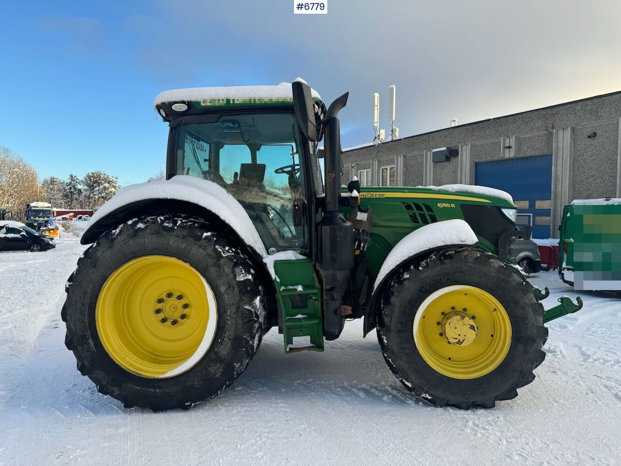 2018 John Deere 6155R 4x4 WATCH VIDEO - Traktor: 3 kép. 2018 John Deere 6155R 4x4 WATCH VIDEO - Traktor: 3 kép.