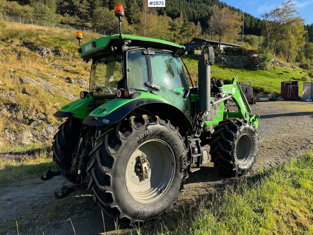 2019 Deutz-Fahr 6120 TV w/front loader and twin wheels - Traktor: 5 kép. 2019 Deutz-Fahr 6120 TV w/front loader and twin wheels - Traktor: 5 kép.