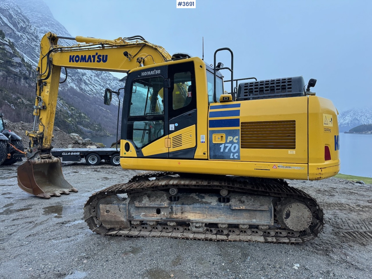 2019 Komatsu PC 170 LC-11 w/ rotortilt. Few hours! - Kotrógép: 3 kép. 2019 Komatsu PC 170 LC-11 w/ rotortilt. Few hours! - Kotrógép: 3 kép.