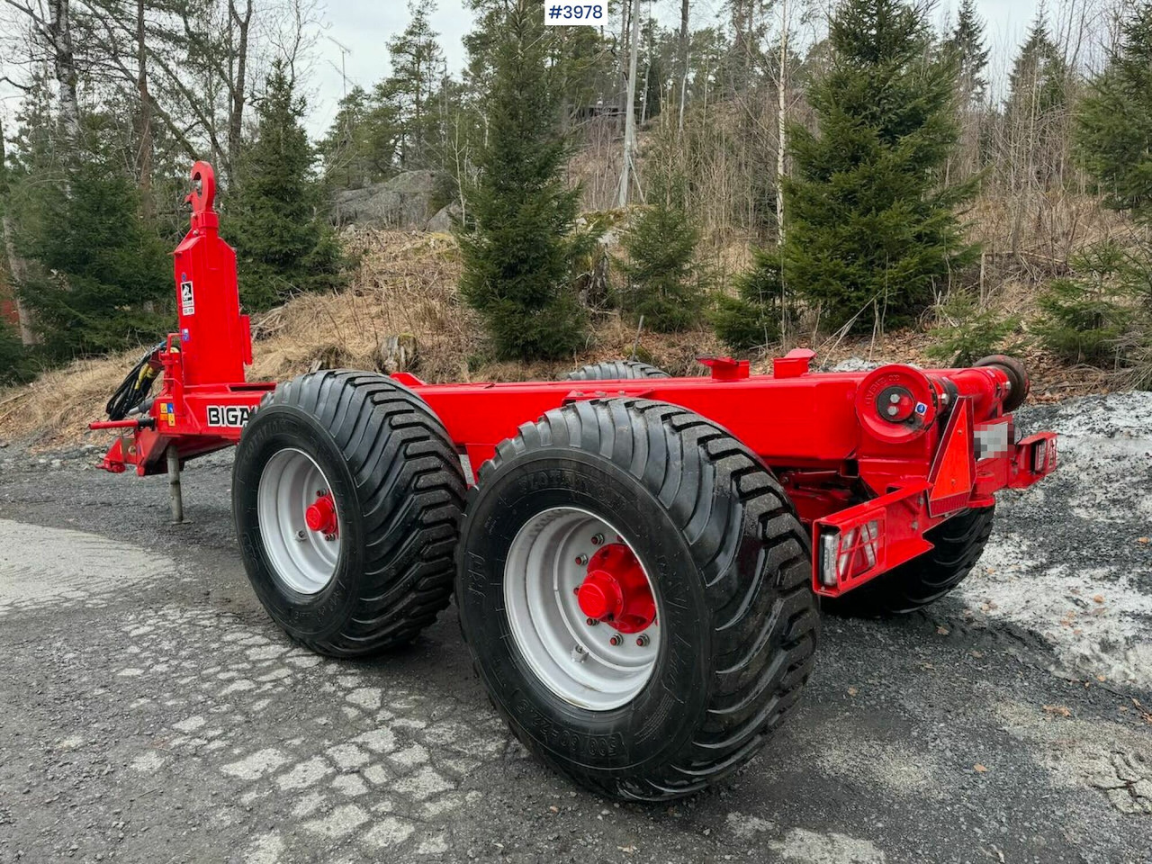 2022 Bigab 15-19 hook trailer - Pótkocsi mélybölcsős: 3 kép. 2022 Bigab 15-19 hook trailer - Pótkocsi mélybölcsős: 3 kép.