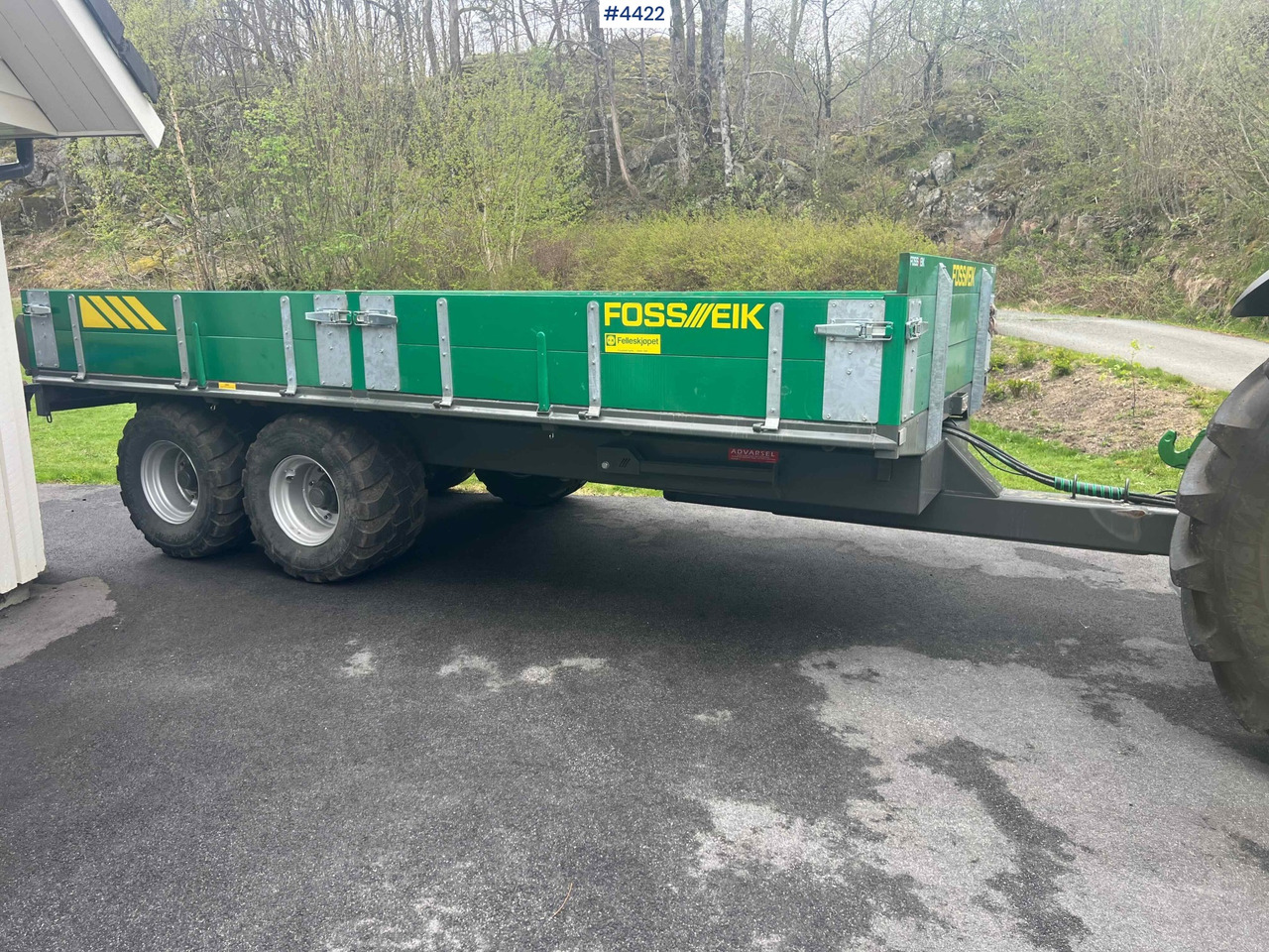 2024 Foss-Eik 2 axle Dumper trailer for tractor - Mezőgazdasági billenőpótkocsi: 4 kép. 2024 Foss-Eik 2 axle Dumper trailer for tractor - Mezőgazdasági billenőpótkocsi: 4 kép.