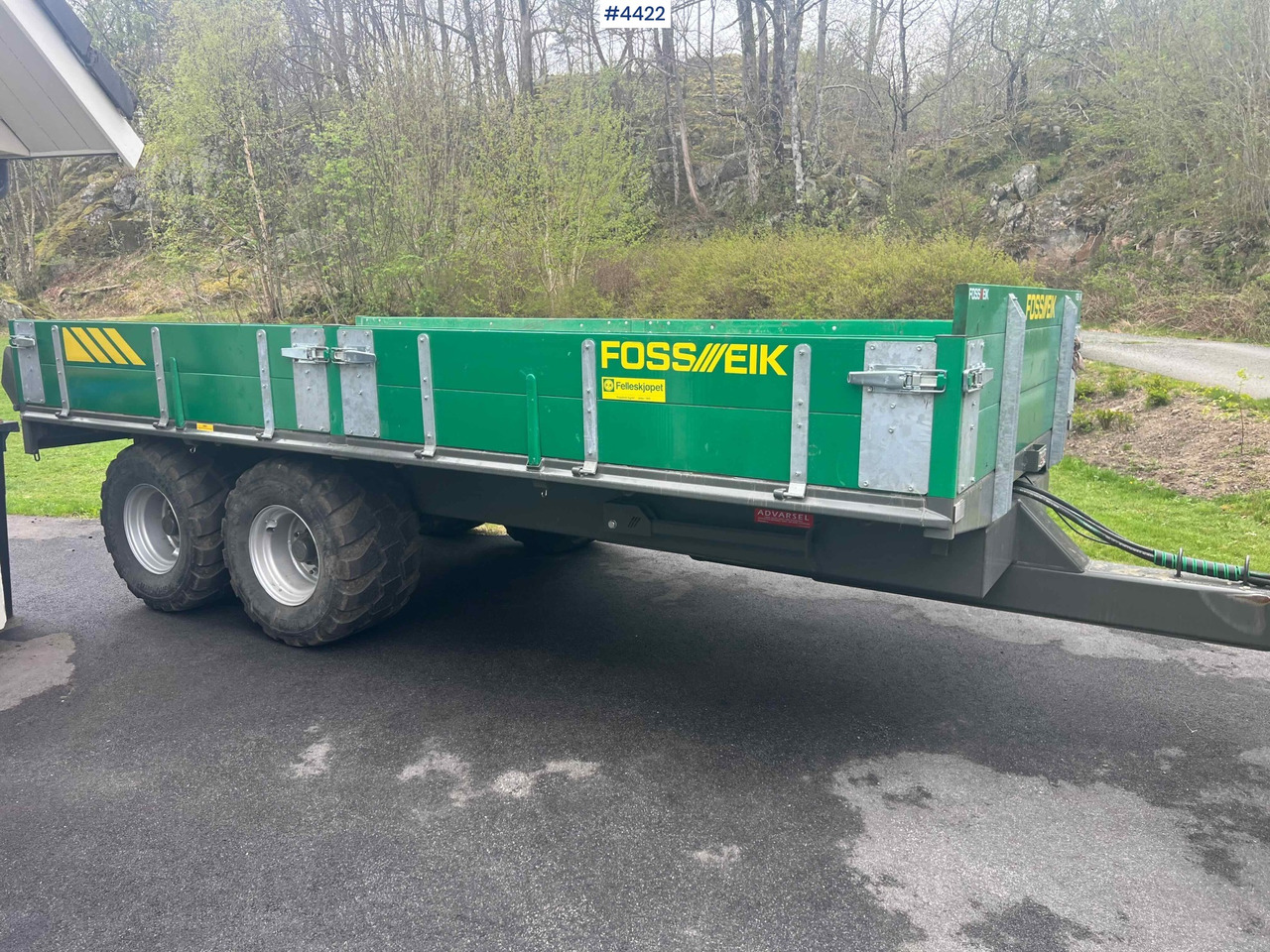 2024 Foss-Eik 2 axle Dumper trailer for tractor - Mezőgazdasági billenőpótkocsi: 3 kép. 2024 Foss-Eik 2 axle Dumper trailer for tractor - Mezőgazdasági billenőpótkocsi: 3 kép.
