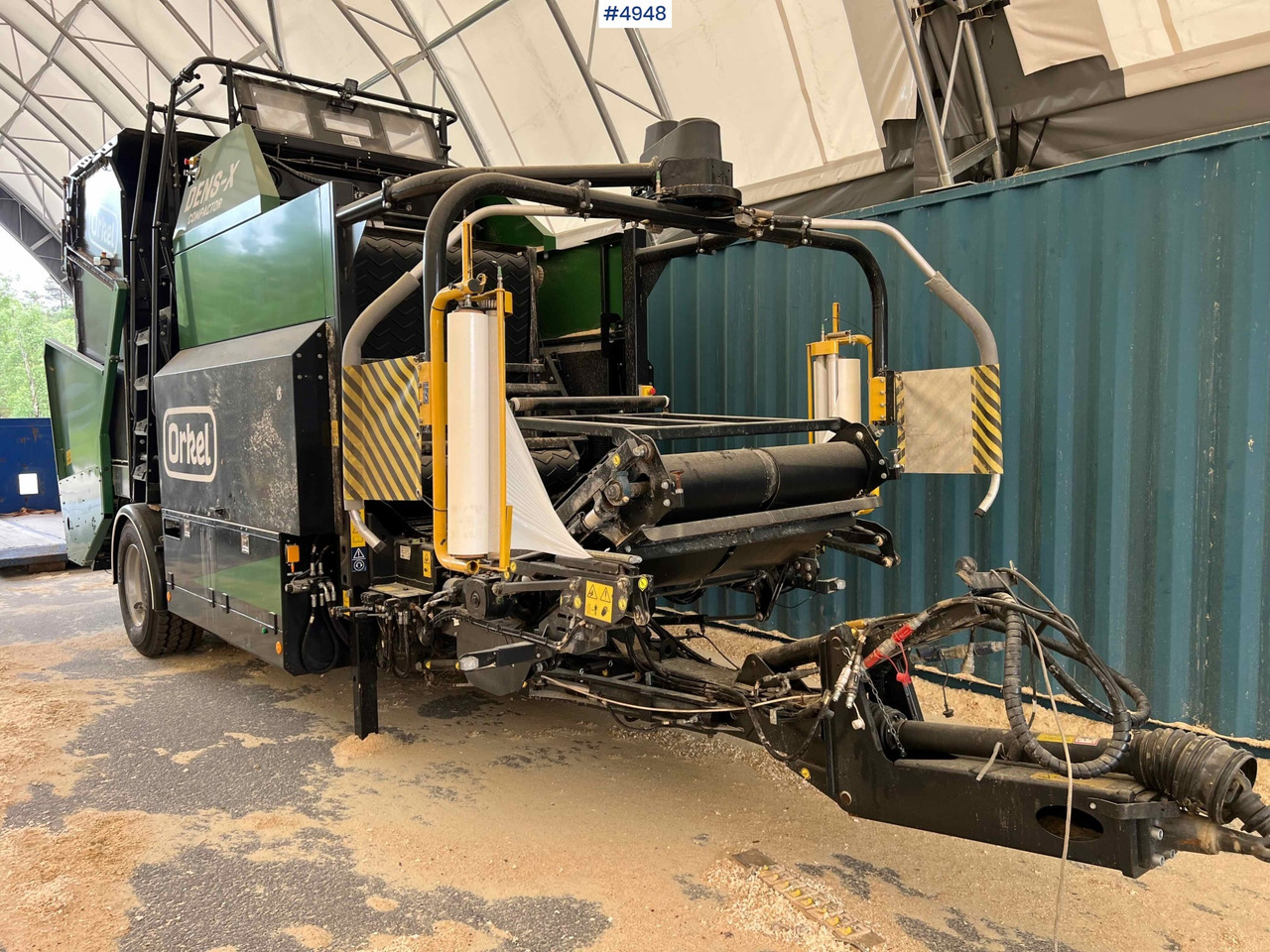2024 Orkel Dens-x round baler for corn, chips and cut grass - Szálastakarmány betakarítás gépei: 5 kép. 2024 Orkel Dens-x round baler for corn, chips and cut grass - Szálastakarmány betakarítás gépei: 5 kép.