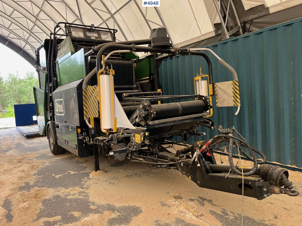 2024 Orkel Dens-x round baler for corn, chips and cut grass - Szálastakarmány betakarítás gépei: 4 kép. 2024 Orkel Dens-x round baler for corn, chips and cut grass - Szálastakarmány betakarítás gépei: 4 kép.