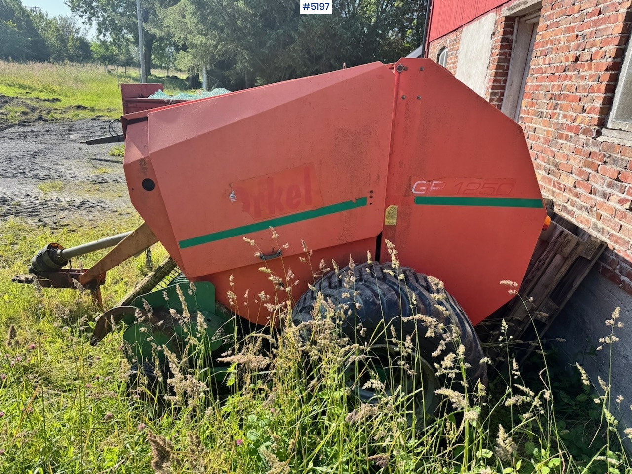 Ca. 2000 Orkel GP1250 Rundballepresse - Szálastakarmány betakarítás gépei: 4 kép. Ca. 2000 Orkel GP1250 Rundballepresse - Szálastakarmány betakarítás gépei: 4 kép.