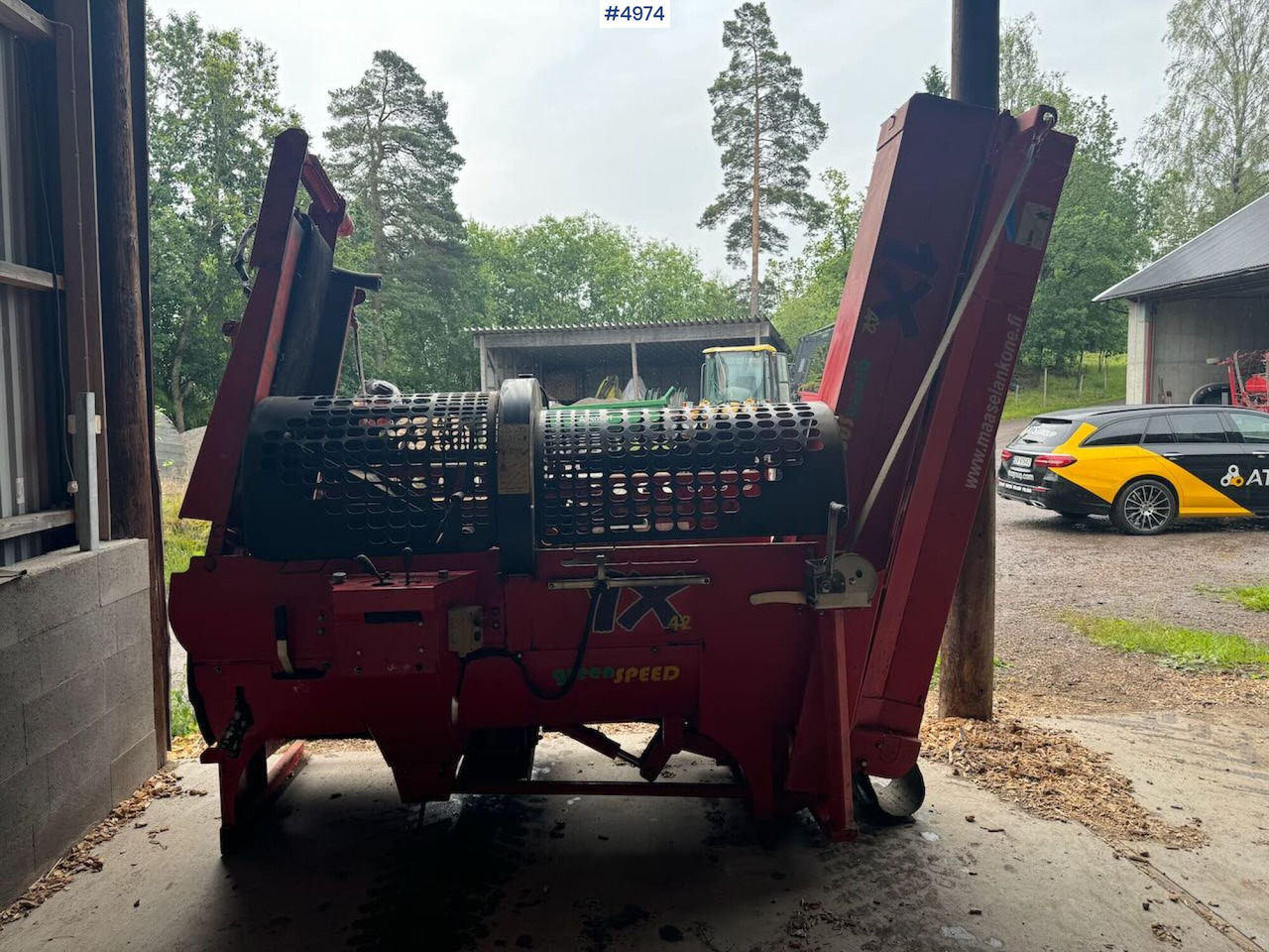 2008 Hakki Pilke 1X 42 Greenspeed wood chipper - Erdészeti gép: 5 kép. 2008 Hakki Pilke 1X 42 Greenspeed wood chipper - Erdészeti gép: 5 kép.