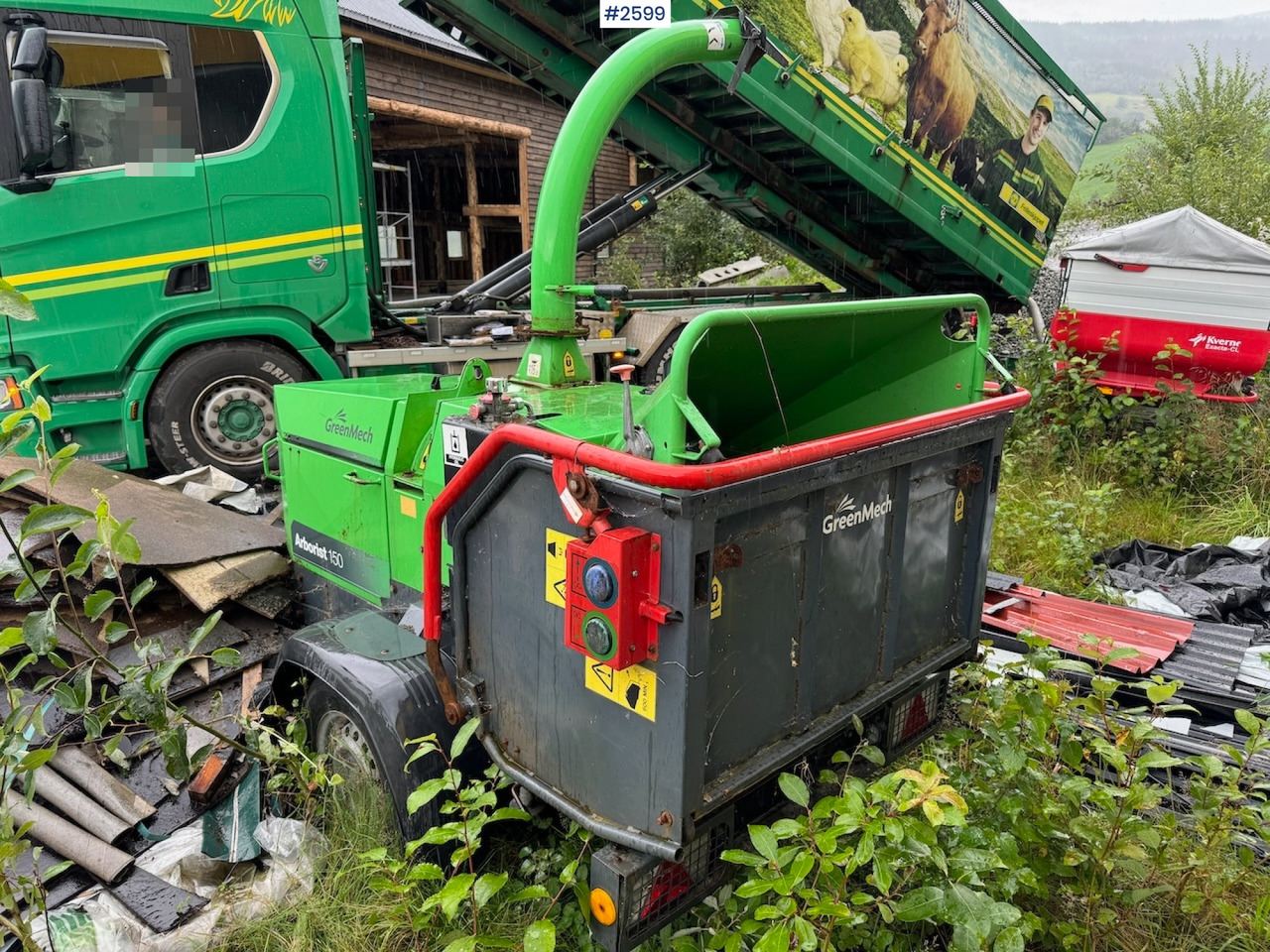 2016 Greenmech Arborist 150 - Erdészeti gép: 4 kép. 2016 Greenmech Arborist 150 - Erdészeti gép: 4 kép.