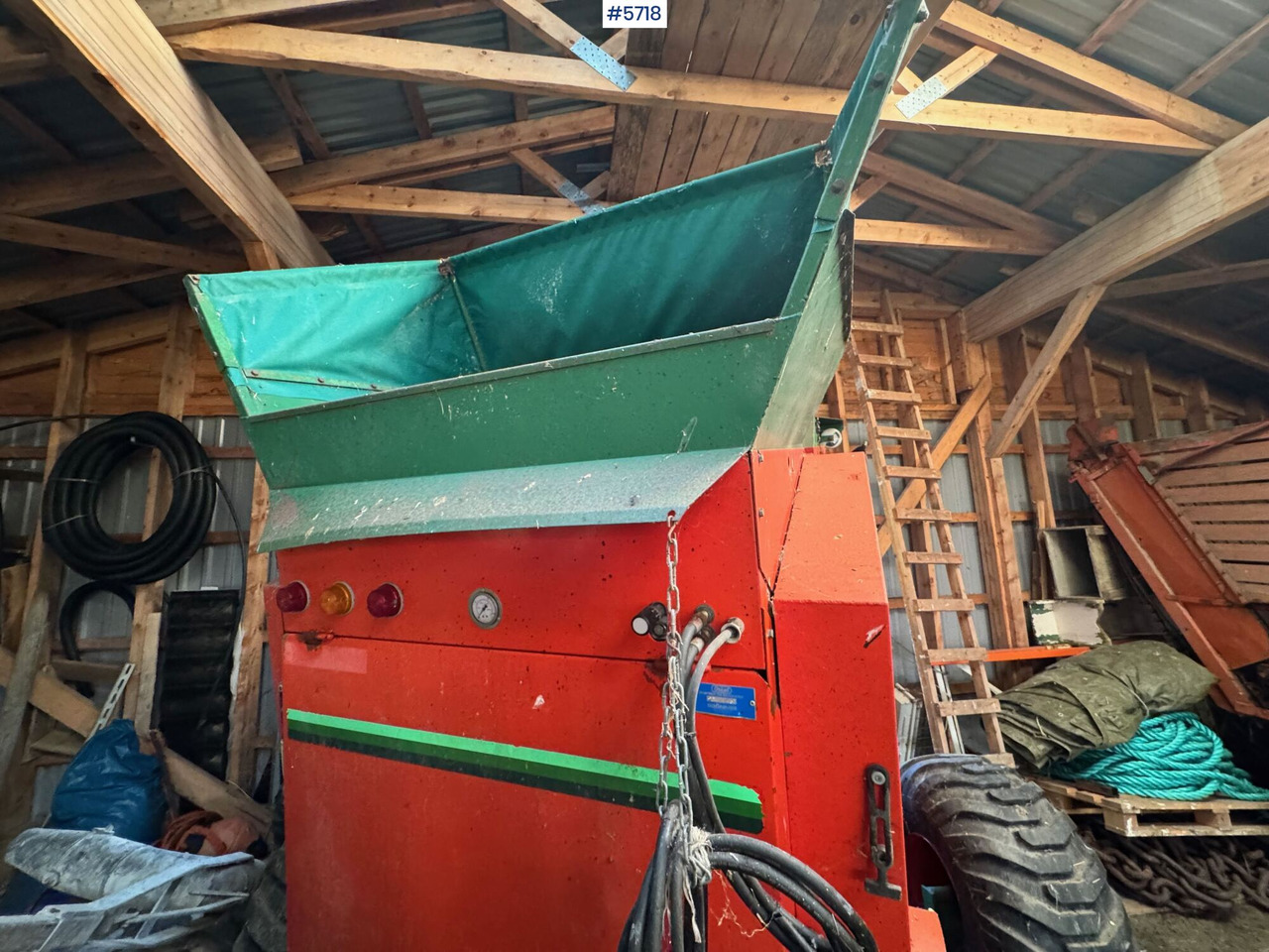 Szálastakarmány betakarítás gépei Orkel GP1200 Round Baler: 6 kép.