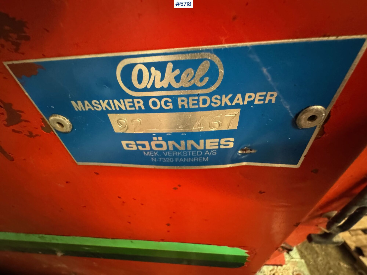 Szálastakarmány betakarítás gépei Orkel GP1200 Round Baler: 17 kép.