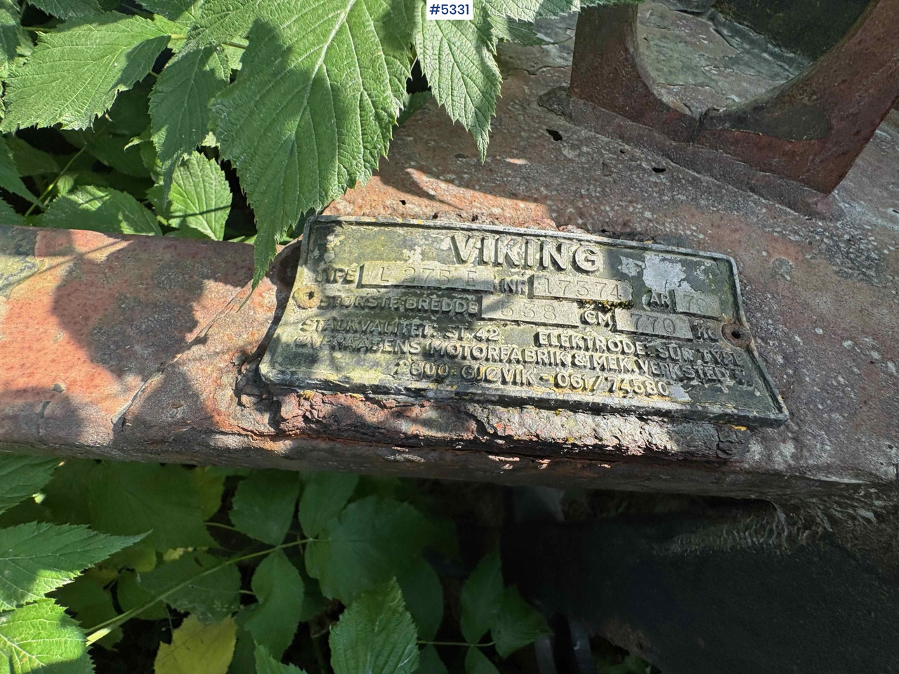 Többcélú/ Speciális jármű 1979 Viking L275E snow plow for tractor: 12 kép. Többcélú/ Speciális jármű 1979 Viking L275E snow plow for tractor: 12 kép.