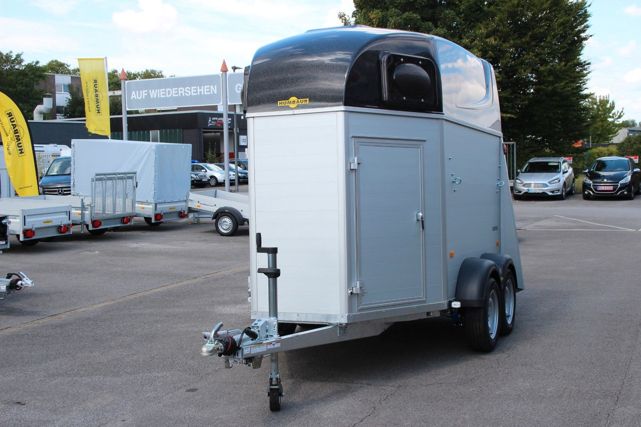 Pótkocsi állatszállító Humbaur Equitos Alu Plus 2400 Pferdeanhänger Sattelkamme: 6 kép.