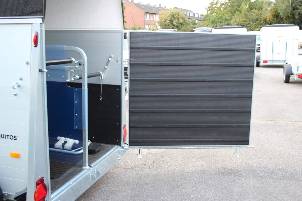 Pótkocsi állatszállító Humbaur Equitos Alu Plus 2400 Pferdeanhänger Sattelkamme: 8 kép.