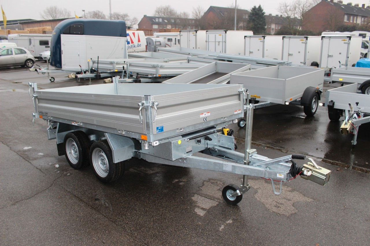 Humbaur HTK 2700.27 Alu E-Pumpe Kipper Dreiseitenkipper - Pótkocsi billenőplatós: 2 kép. Humbaur HTK 2700.27 Alu E-Pumpe Kipper Dreiseitenkipper - Pótkocsi billenőplatós: 2 kép.