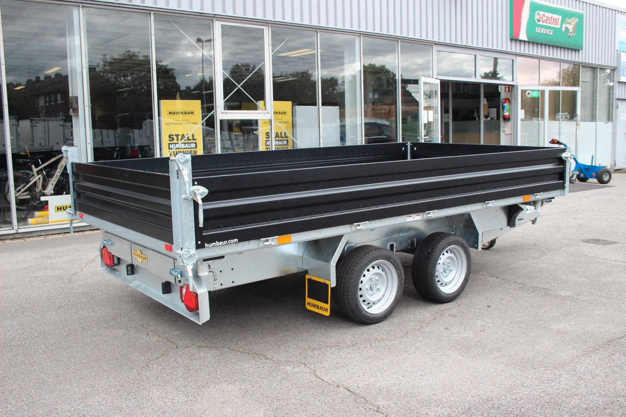Humbaur HTK 3500.37 Stahl Dreiseitenkipper Neu Anhänger - Pótkocsi billenőplatós: 2 kép. Humbaur HTK 3500.37 Stahl Dreiseitenkipper Neu Anhänger - Pótkocsi billenőplatós: 2 kép.