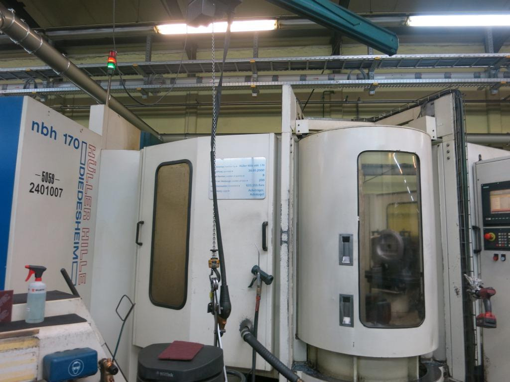 HÜLLER-HILLE nbH 170 - CNC megmunkáló központ: 2 kép. HÜLLER-HILLE nbH 170 - CNC megmunkáló központ: 2 kép.