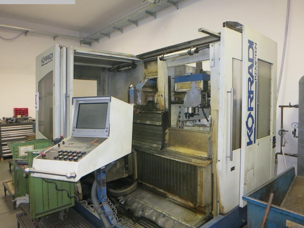 KORRADI VH1000-CNC - CNC megmunkáló központ: 2 kép. KORRADI VH1000-CNC - CNC megmunkáló központ: 2 kép.