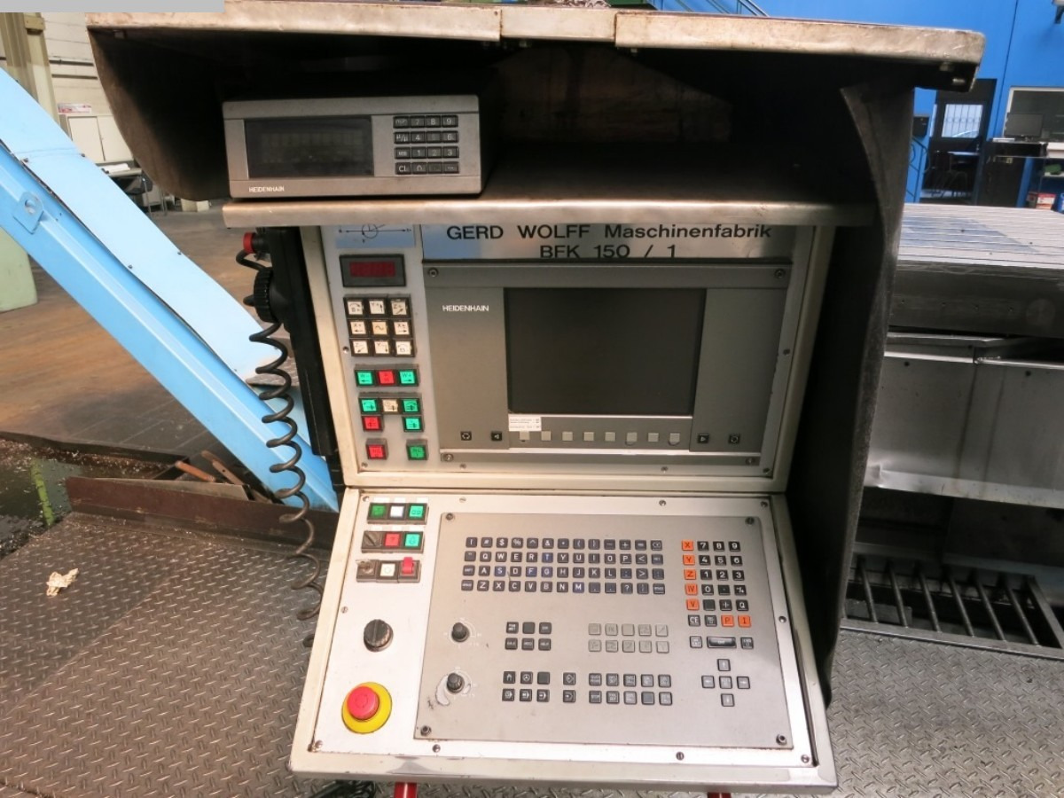 UNION BFK 150/1 - Fémmegmunkáló gép: 2 kép. UNION BFK 150/1 - Fémmegmunkáló gép: 2 kép.