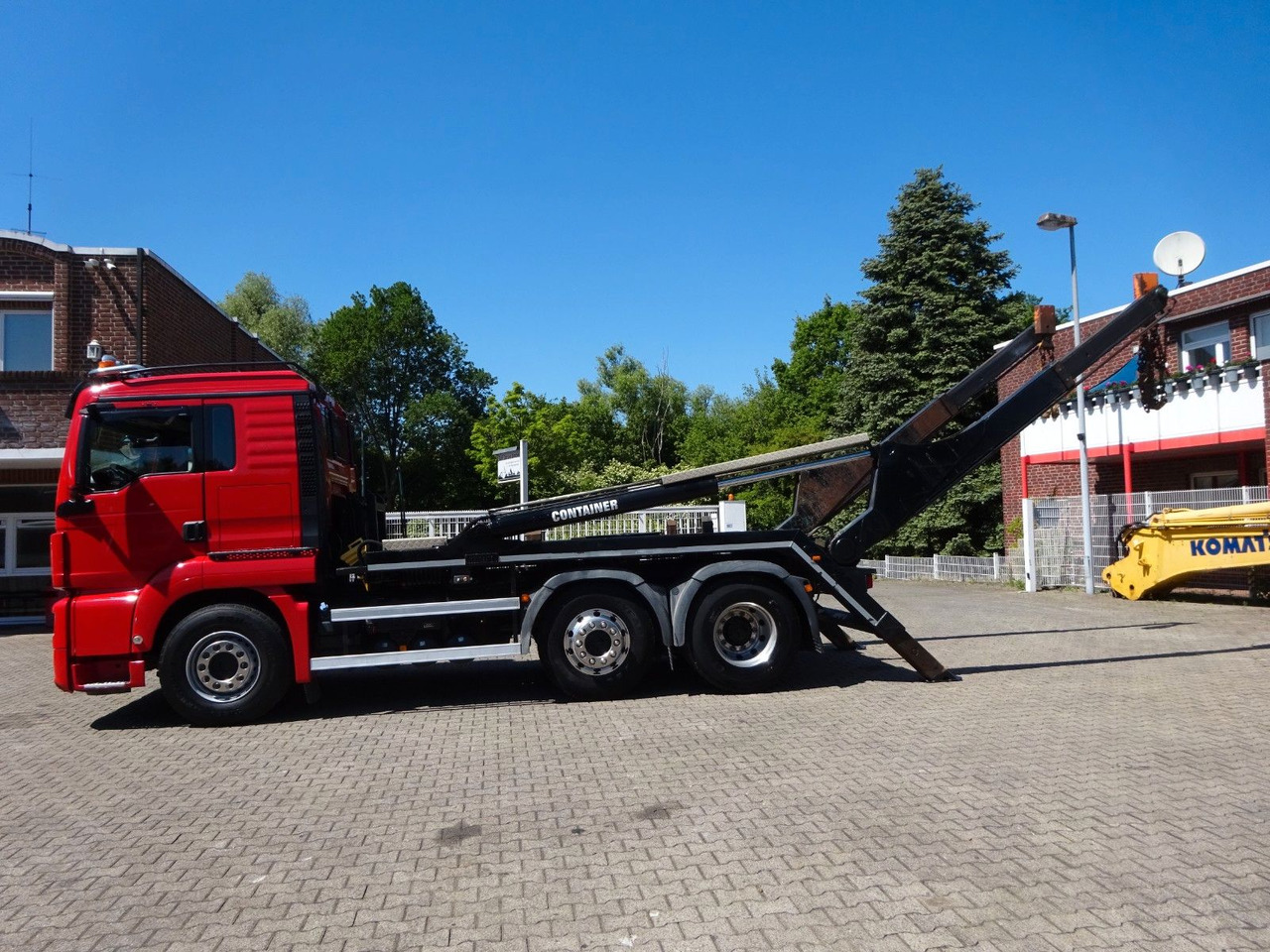 MAN 26.460 TGS mit Waage + Lift-Lenkachse - Billenőplatós teherautó: 4 kép. MAN 26.460 TGS mit Waage + Lift-Lenkachse - Billenőplatós teherautó: 4 kép.