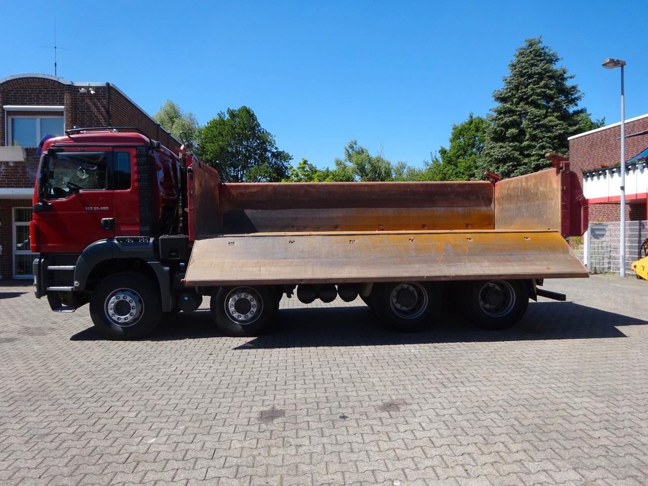 MAN 35.480 TGS MEILLER 3Skipper + Bordmatik - Billenőplatós teherautó: 3 kép. MAN 35.480 TGS MEILLER 3Skipper + Bordmatik - Billenőplatós teherautó: 3 kép.