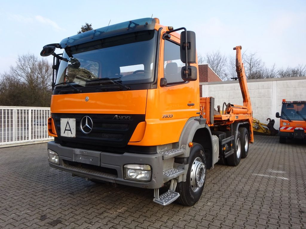 Mercedes-Benz 2633 Axor MEILLER Absetzkipper 6x4 Mercedes-Benz 2633 Axor MEILLER Absetzkipper 6x4 - Konténerszállító: 1 kép. Mercedes-Benz 2633 Axor MEILLER Absetzkipper 6x4 Mercedes-Benz 2633 Axor MEILLER Absetzkipper 6x4 - Konténerszállító: 1 kép.