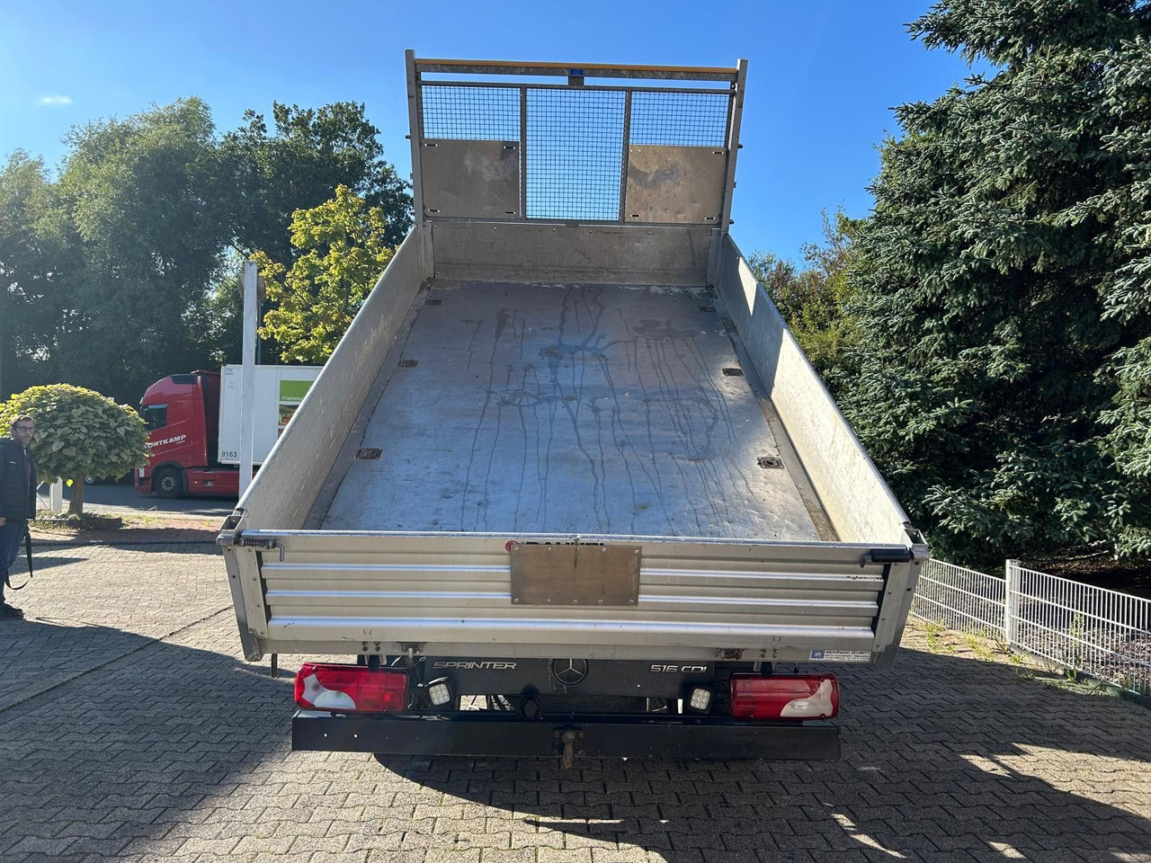 Mercedes-Benz 516CDI SPRINTER DAUTEL ALU-3SKIPPER System 2050 - Billenőplatós kisteherautó: 3 kép. Mercedes-Benz 516CDI SPRINTER DAUTEL ALU-3SKIPPER System 2050 - Billenőplatós kisteherautó: 3 kép.