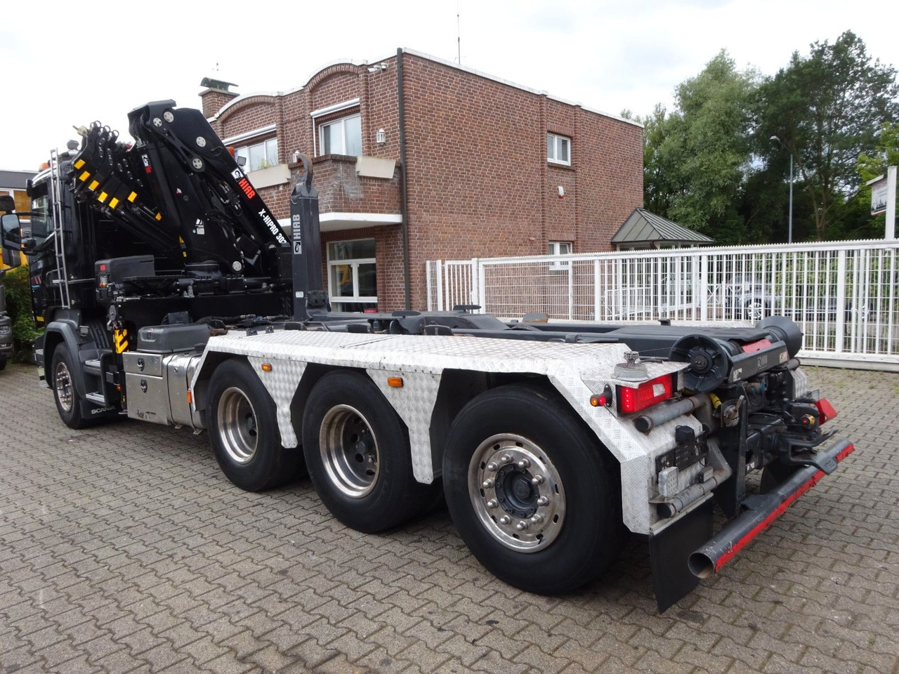 Scania R490 Abroller + HIAB 302E-6 Bj.2021 !Kran TRIDEM Scania R490 Abroller + HIAB 302E-6 Bj.2021 !Kran TRIDEM - Darus autó, Horgos rakodó teherautó: 5 kép. Scania R490 Abroller + HIAB 302E-6 Bj.2021 !Kran TRIDEM Scania R490 Abroller + HIAB 302E-6 Bj.2021 !Kran TRIDEM - Darus autó, Horgos rakodó teherautó: 5 kép.