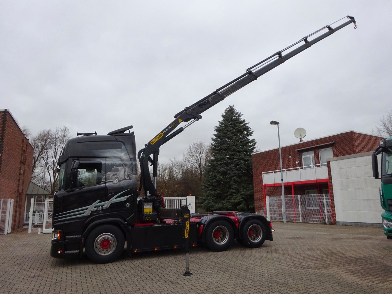 Scania R650 V8 SZM + PK19001SLD Kran Scania R650 V8 SZM + PK19001SLD Kran - Darus autó, Nyergesvontató: 2 kép. Scania R650 V8 SZM + PK19001SLD Kran Scania R650 V8 SZM + PK19001SLD Kran - Darus autó, Nyergesvontató: 2 kép.
