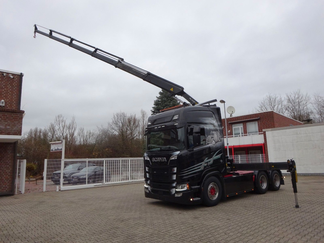 Scania R650 V8 SZM + PK19001SLD Kran Scania R650 V8 SZM + PK19001SLD Kran - Darus autó, Nyergesvontató: 1 kép. Scania R650 V8 SZM + PK19001SLD Kran Scania R650 V8 SZM + PK19001SLD Kran - Darus autó, Nyergesvontató: 1 kép.