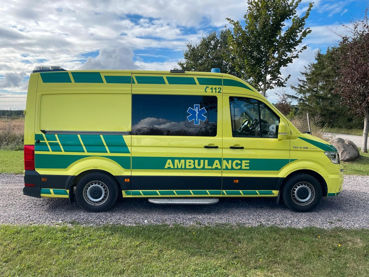 Mentőautó MAN TGE 4.180 Ambulance * 29 400 € netto *RESERVED: 6 kép.