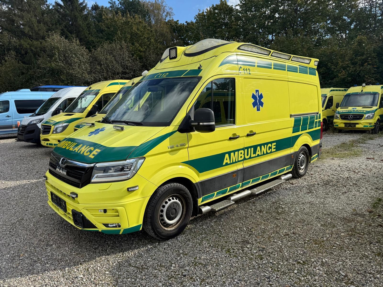 MAN TGE 4.180 Ambulance * 33 400 € netto - Mentőautó: 2 kép. MAN TGE 4.180 Ambulance * 33 400 € netto - Mentőautó: 2 kép.