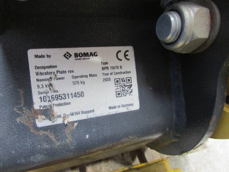 Bomag BPR 70/70 D Rüttelplatte 7.500 EUR - Lapvibrátor: 4 kép. Bomag BPR 70/70 D Rüttelplatte 7.500 EUR - Lapvibrátor: 4 kép.
