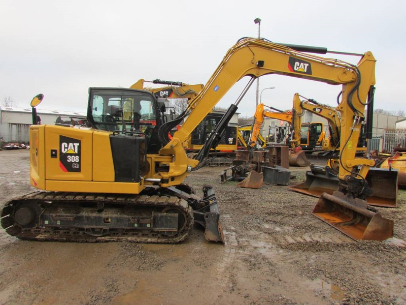 Cat 308 CR Kettenbagger / 59.900 EUR - Minikotró: 5 kép. Cat 308 CR Kettenbagger / 59.900 EUR - Minikotró: 5 kép.