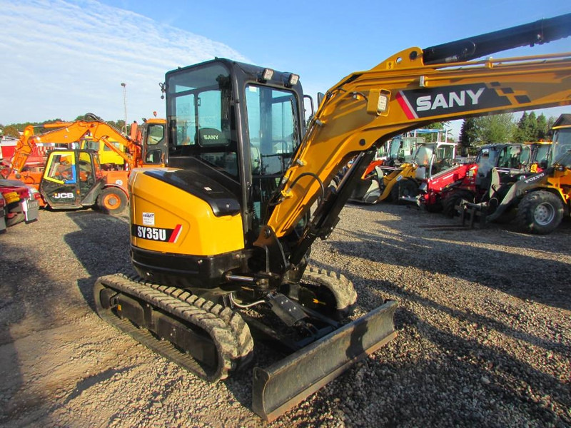 Sany SY 35 U Minibagger 28.000 EUR / AC - Minikotró: 2 kép. Sany SY 35 U Minibagger 28.000 EUR / AC - Minikotró: 2 kép.