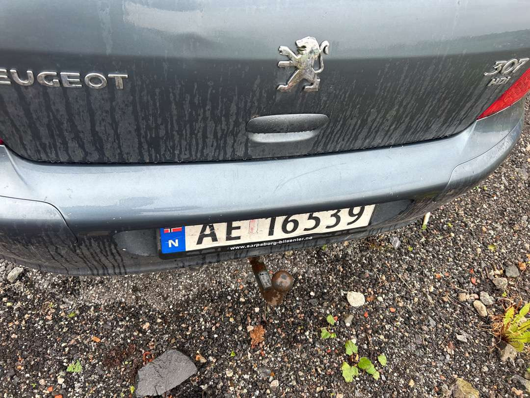 2007 Personbil PEUGEOT 307 EU-godkjent - Kombi: 5 kép. 2007 Personbil PEUGEOT 307 EU-godkjent - Kombi: 5 kép.