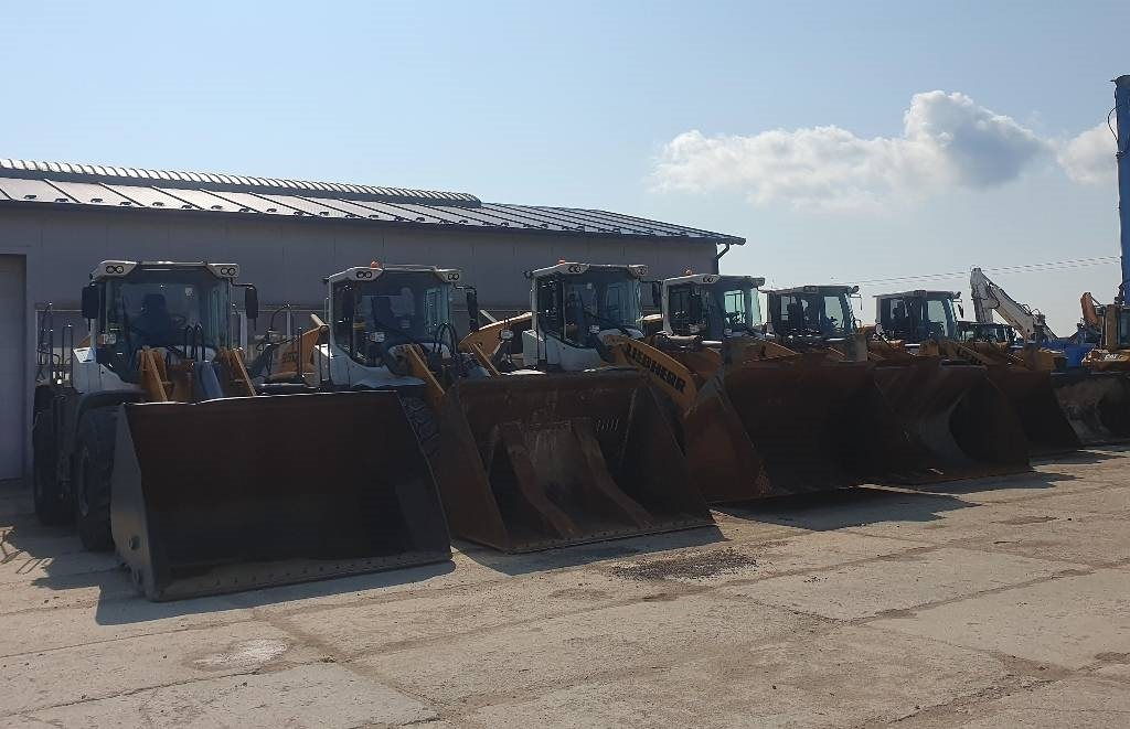 Gumikerekes homlokrakodó Liebherr L550 xpower: 19 kép.