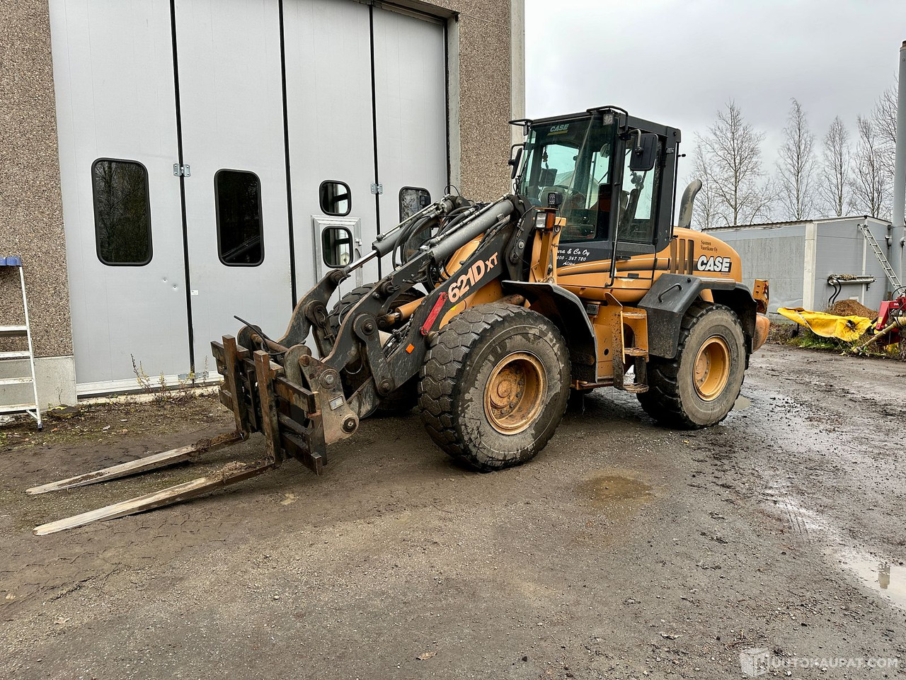 Case 621D, 2006, Kurikka - Gumikerekes homlokrakodó: 1 kép. Case 621D, 2006, Kurikka - Gumikerekes homlokrakodó: 1 kép.