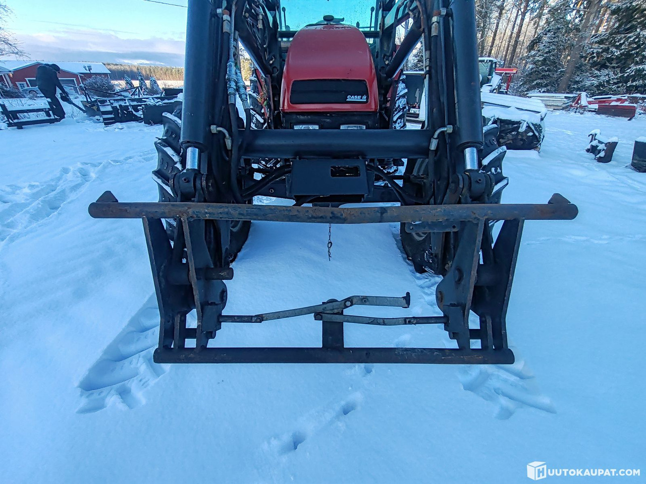 Case IH CS75 traktori etukuormaajalla, 3912H, 2003, Alajärvi - Traktor: 5 kép. Case IH CS75 traktori etukuormaajalla, 3912H, 2003, Alajärvi - Traktor: 5 kép.