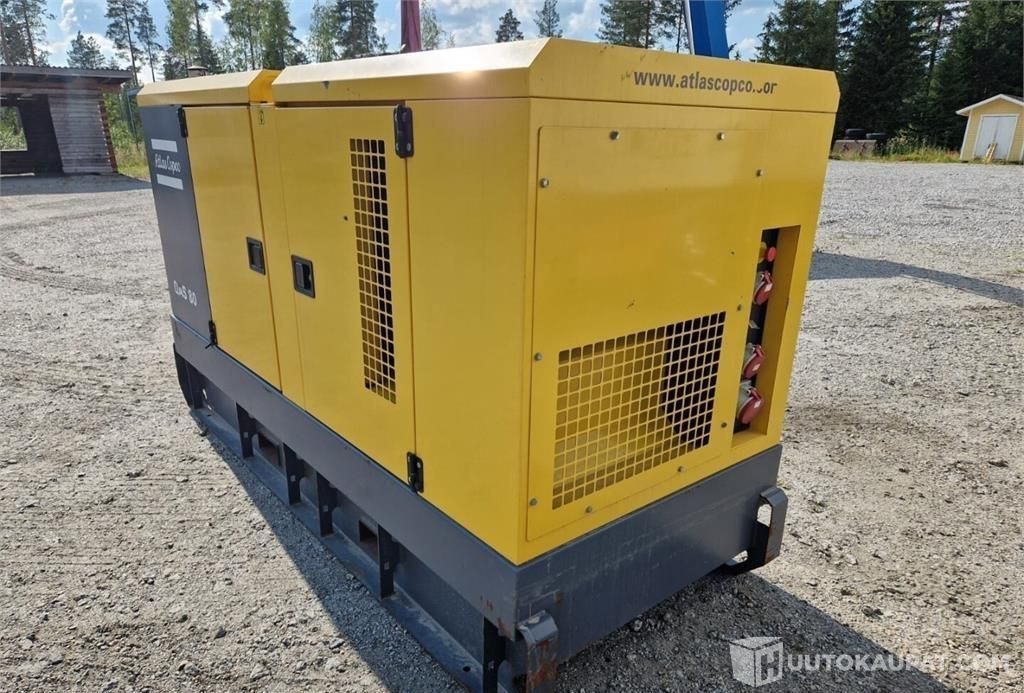 Atlas Copco QAS 80, 2016, 4 172 h, generaattori, Siilinjärvi - Építőipari gépek: 5 kép. Atlas Copco QAS 80, 2016, 4 172 h, generaattori, Siilinjärvi - Építőipari gépek: 5 kép.