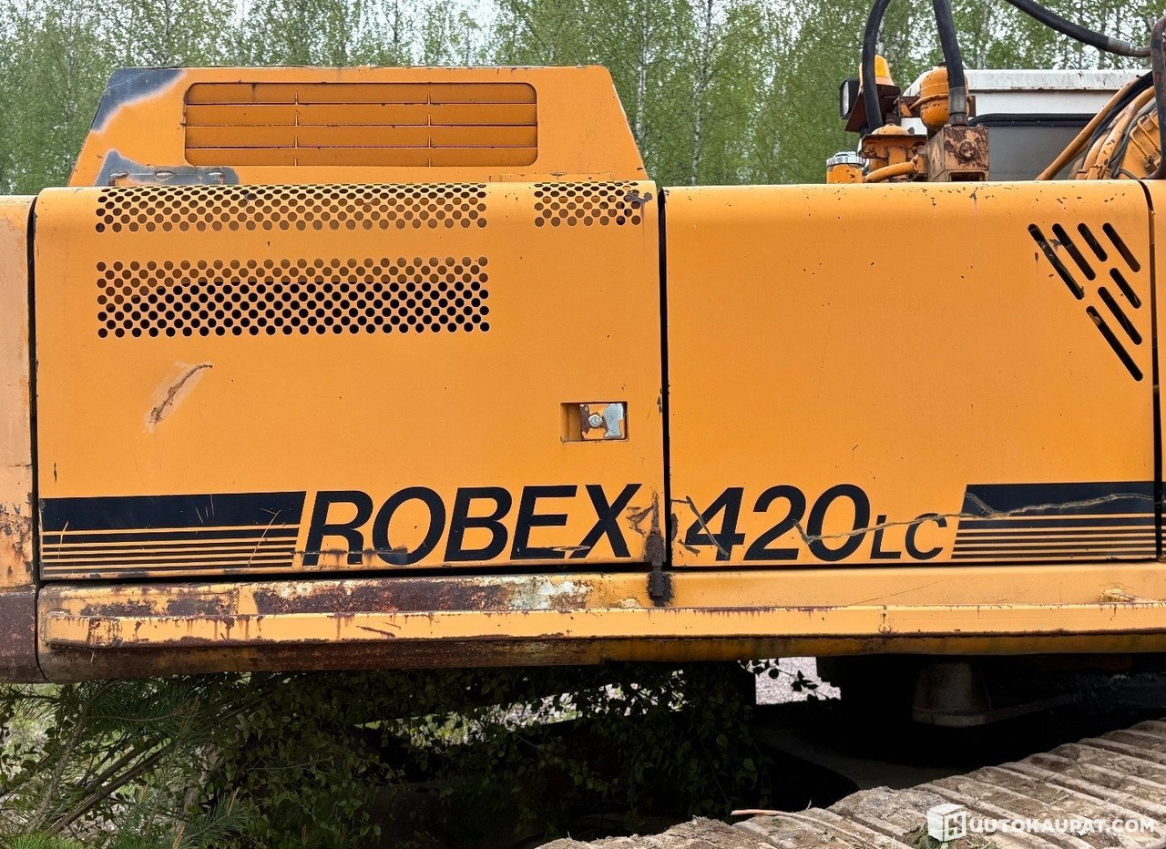 Hyundai Robex 420 LC, crawler excavator, 1995, Mäntsälä - Lánctalpas kotró: 4 kép. Hyundai Robex 420 LC, crawler excavator, 1995, Mäntsälä - Lánctalpas kotró: 4 kép.