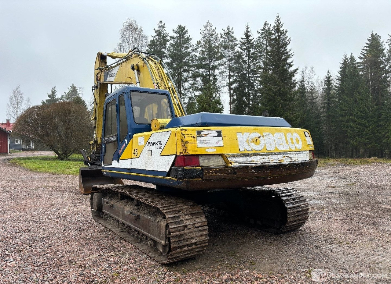 Kobelco Sk220, 1994, Kaivinkone, Askola - Lánctalpas kotró: 3 kép. Kobelco Sk220, 1994, Kaivinkone, Askola - Lánctalpas kotró: 3 kép.
