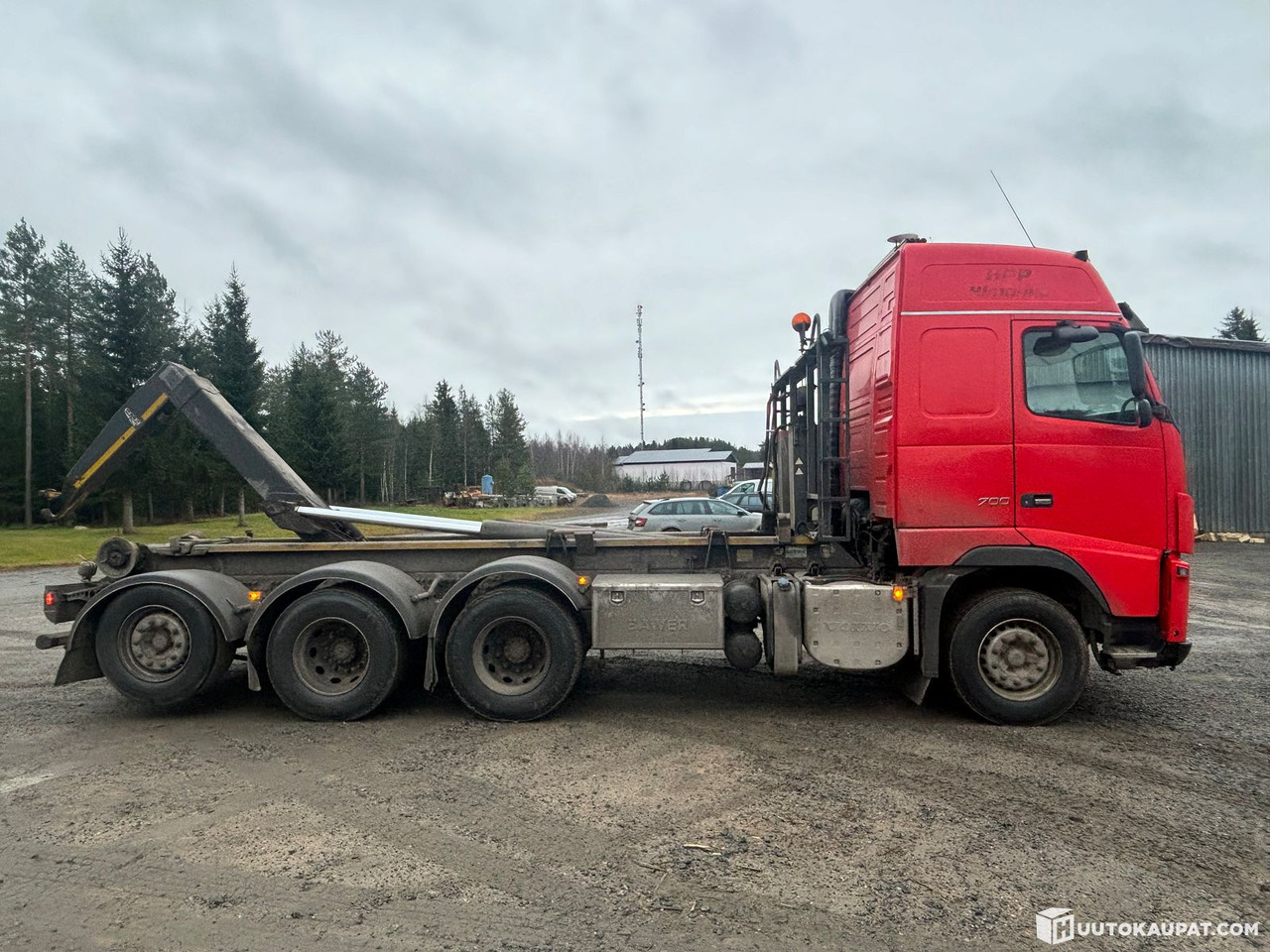 Volvo FH16 hooklift truck. 2010, Kalajoki - Horgos rakodó teherautó: 4 kép. Volvo FH16 hooklift truck. 2010, Kalajoki - Horgos rakodó teherautó: 4 kép.