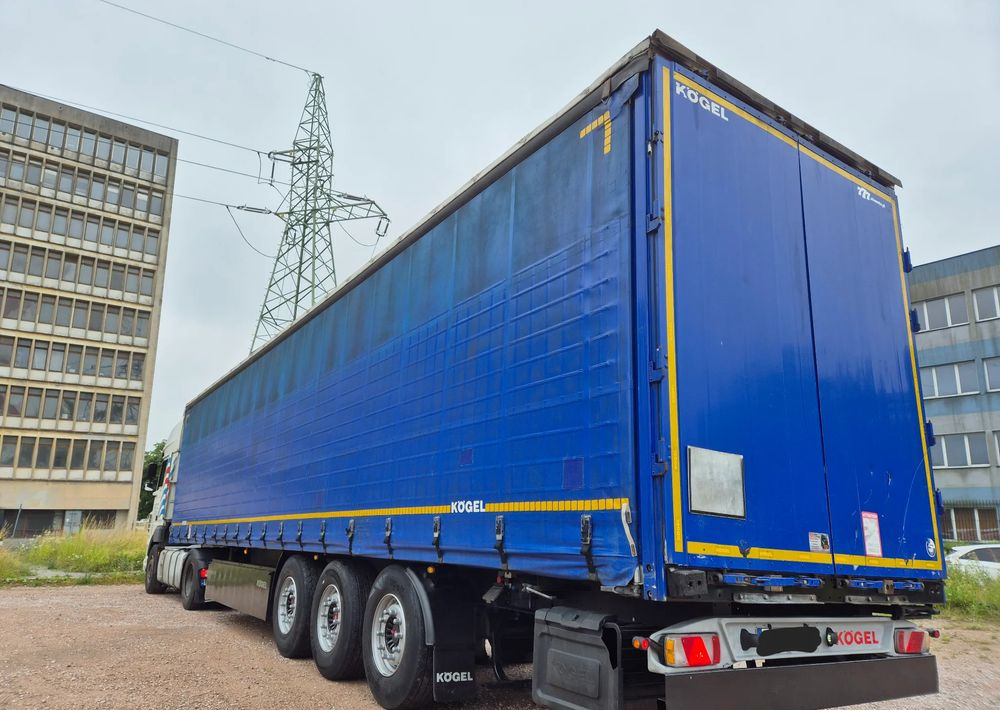 Kögel SALON PL / STANDARD 2019 SAF / PALECIARA / STAN BARDZO DOBRY / OD PIERWSZEGO WŁAŚCICIELA / SKRZYNIA NA PALETY / TOP 2019 - Ponyvás félpótkocsi: 1 kép. Kögel SALON PL / STANDARD 2019 SAF / PALECIARA / STAN BARDZO DOBRY / OD PIERWSZEGO WŁAŚCICIELA / SKRZYNIA NA PALETY / TOP 2019 - Ponyvás félpótkocsi: 1 kép.