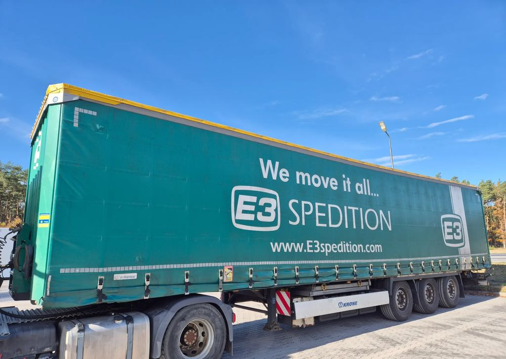 Krone BDE STANDARD PODNOSZONY DACH / z Niemiec PONADGABARYTY POSZERZANA OPONY 80% - Ponyvás félpótkocsi: 4 kép. Krone BDE STANDARD PODNOSZONY DACH / z Niemiec PONADGABARYTY POSZERZANA OPONY 80% - Ponyvás félpótkocsi: 4 kép.