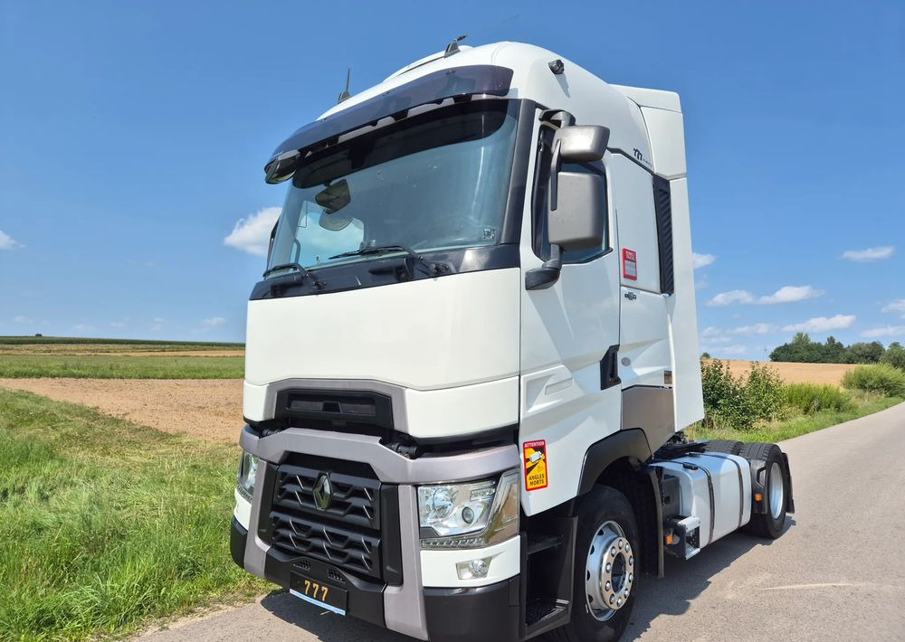 Renault HIGH GAMA T480 2019 SALON PL VIN: KD ! 13l STANDARD STANDARD / KLIMA POSTOJOWA / FULL OPCJA / T520 T440 / TOP STAN GAMA T - Nyergesvontató: 1 kép. Renault HIGH GAMA T480 2019 SALON PL VIN: KD ! 13l STANDARD STANDARD / KLIMA POSTOJOWA / FULL OPCJA / T520 T440 / TOP STAN GAMA T - Nyergesvontató: 1 kép.