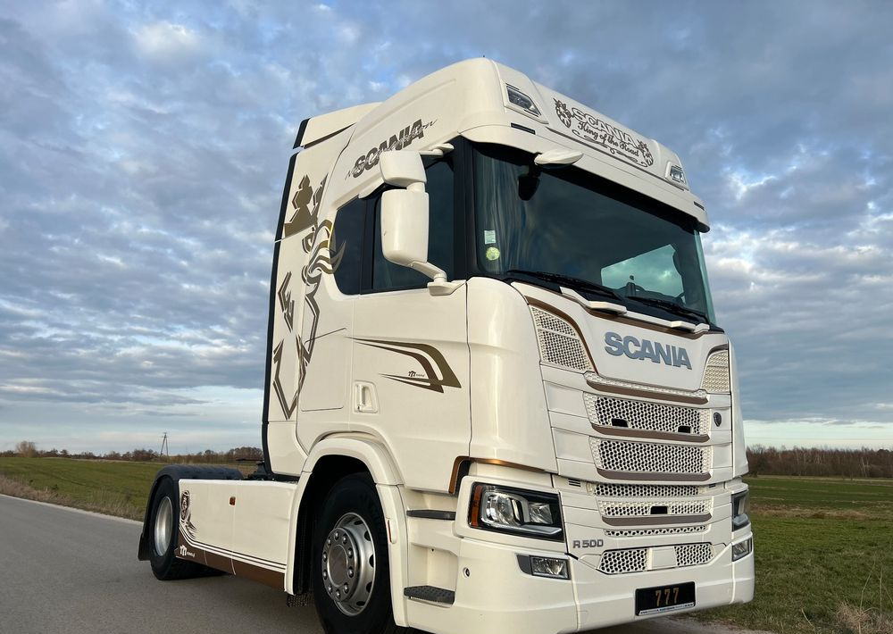 Scania R500 FULL AIR 2019 10x poduszki KLIMA POSTOJOWA / RETARDER / FULL SPOJLER / TOP STAN / od jedynego właściciela ! HYDRAULIKA spod beczki spożywczej ! / do wywrotu ruchomej podłogi beczki TOP TOP - Nyergesvontató: 3 kép. Scania R500 FULL AIR 2019 10x poduszki KLIMA POSTOJOWA / RETARDER / FULL SPOJLER / TOP STAN / od jedynego właściciela ! HYDRAULIKA spod beczki spożywczej ! / do wywrotu ruchomej podłogi beczki TOP TOP - Nyergesvontató: 3 kép.