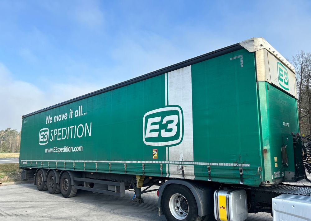 Schmitz Cargobull Standard 5x2018 podnoszony dach z Niemiec / OŚ PODNOSZONA / ładne opony / od pierwszego właściciela / OKAZJA - Ponyvás félpótkocsi: 2 kép. Schmitz Cargobull Standard 5x2018 podnoszony dach z Niemiec / OŚ PODNOSZONA / ładne opony / od pierwszego właściciela / OKAZJA - Ponyvás félpótkocsi: 2 kép.